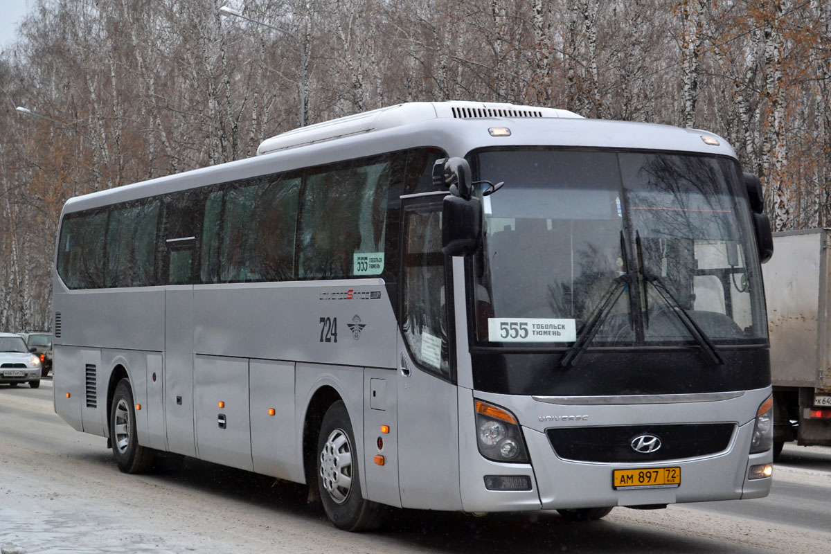 Тюменская область, Hyundai Universe Space Luxury № 724