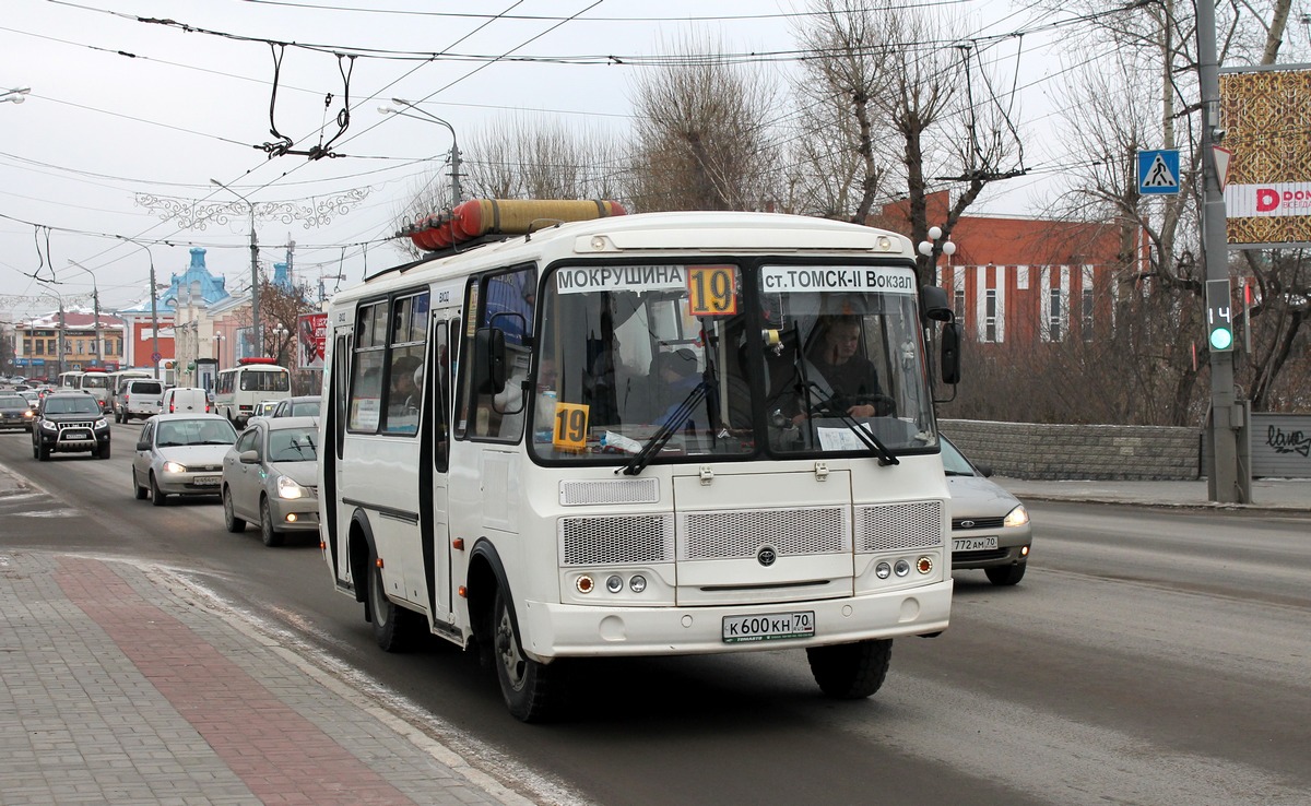 Томская область, ПАЗ-32054 № К 600 КН 70