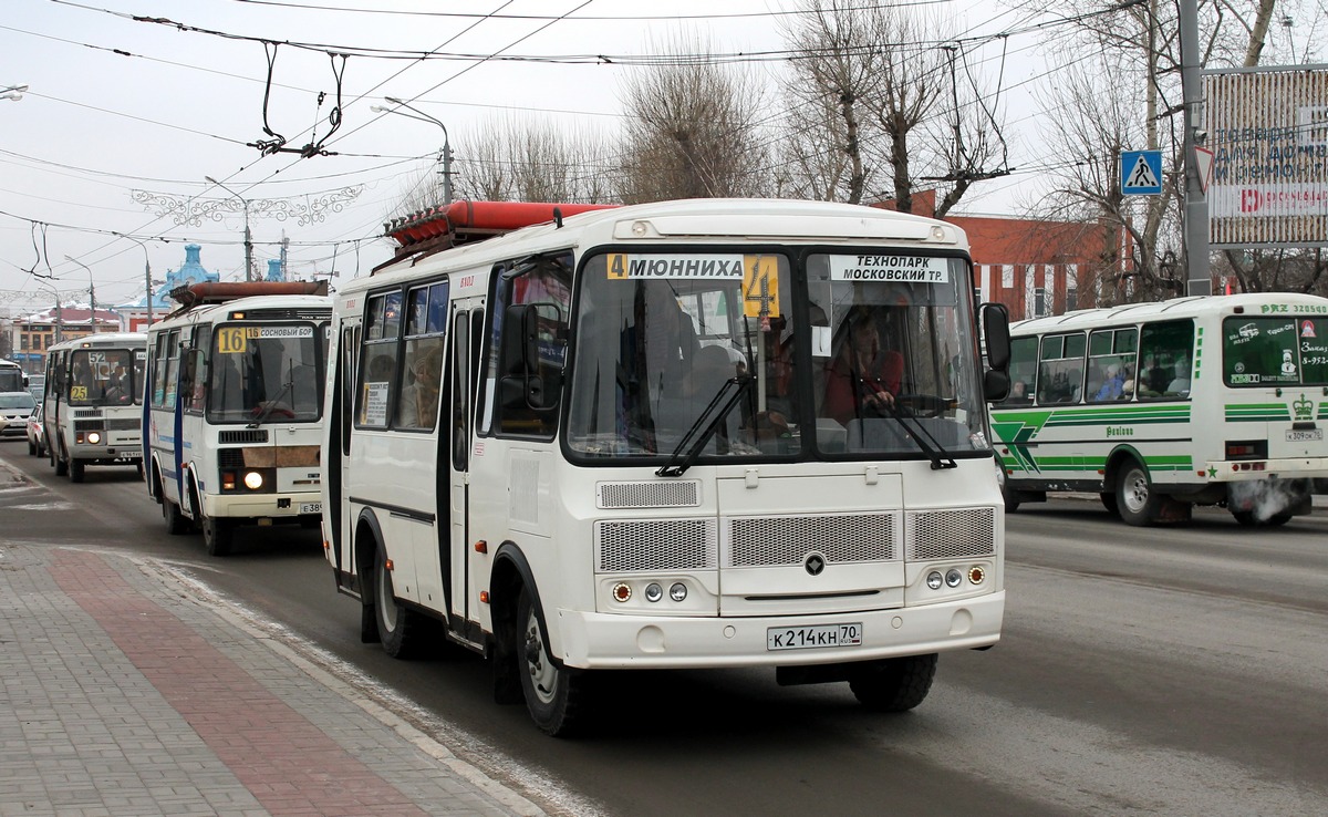 Томская область, ПАЗ-32054 № К 214 КН 70