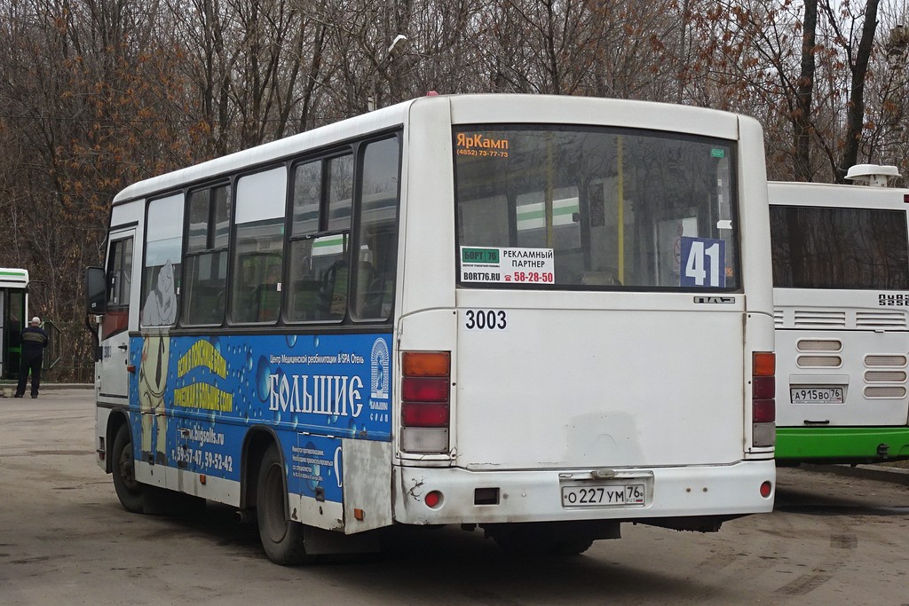 Yaroslavl region, PAZ-320402-03 Nr. 3003