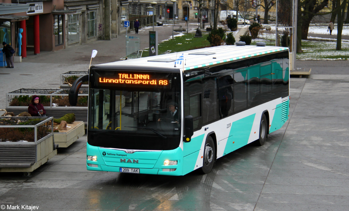 Эстония, MAN A78 Lion's City LE EL293 № 2209