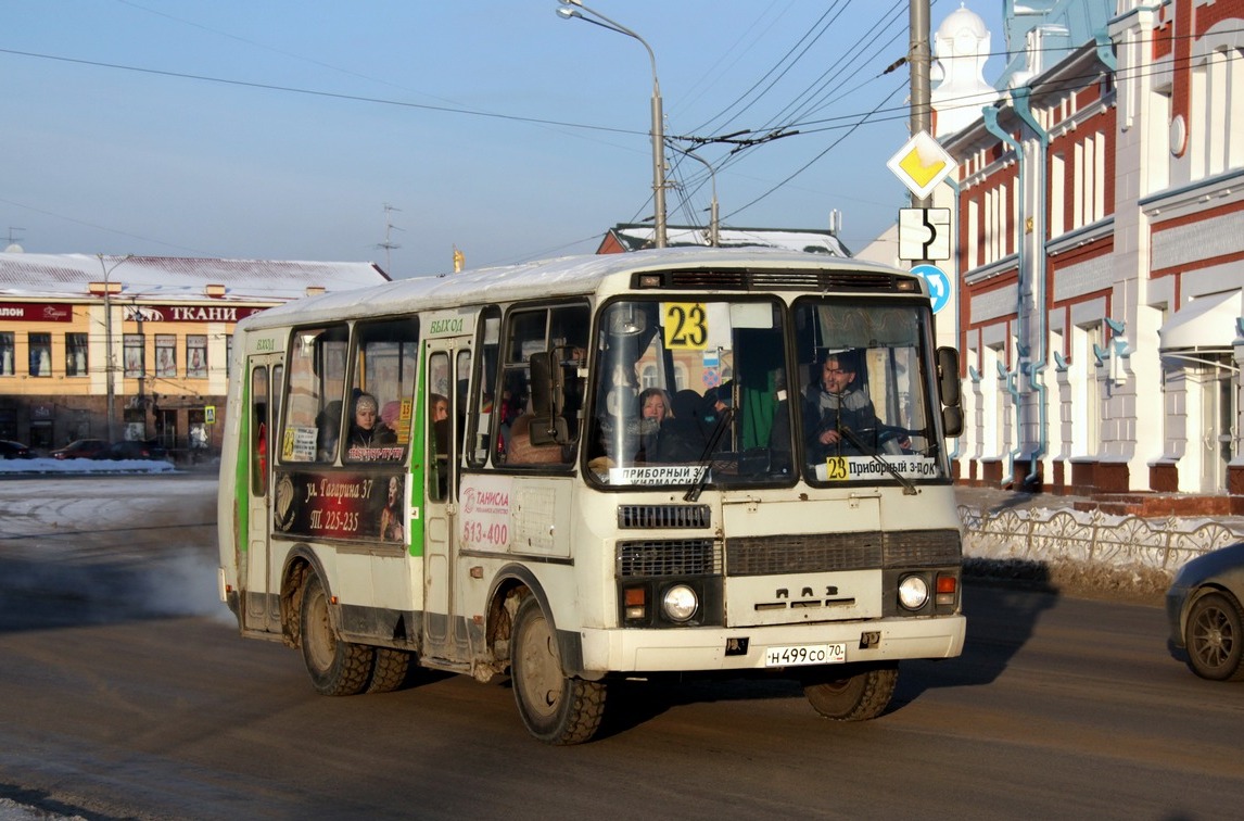 Томская область, ПАЗ-32051-110 № Н 499 СО 70