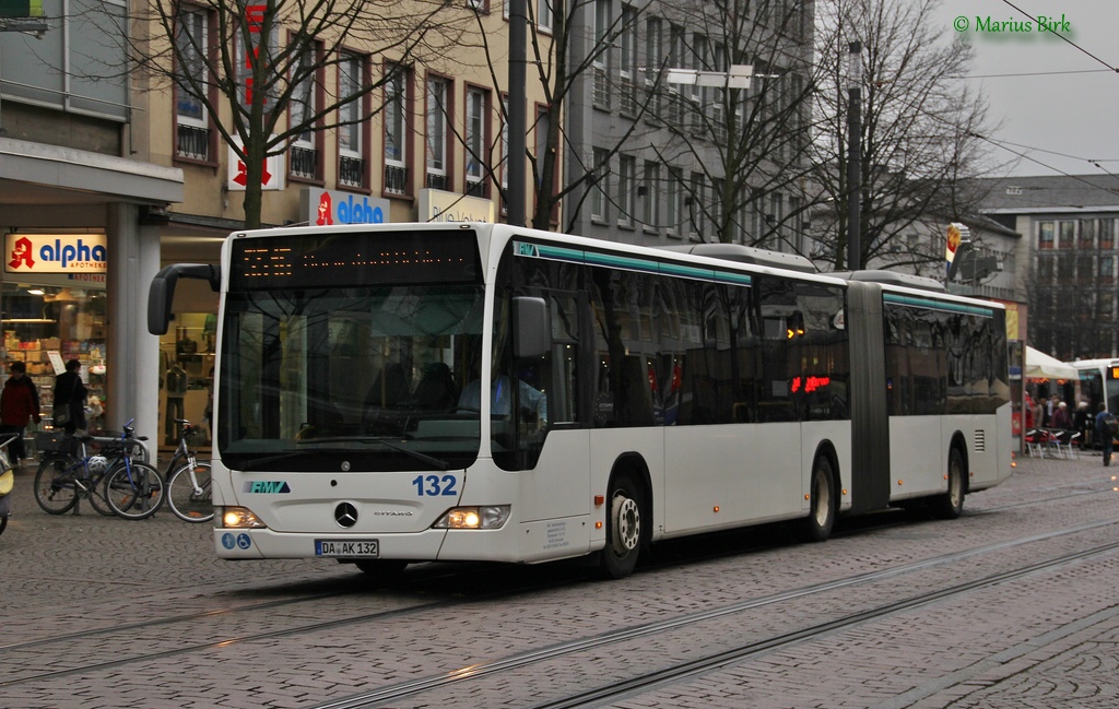 Гессен, Mercedes-Benz O530G Citaro facelift G № 132