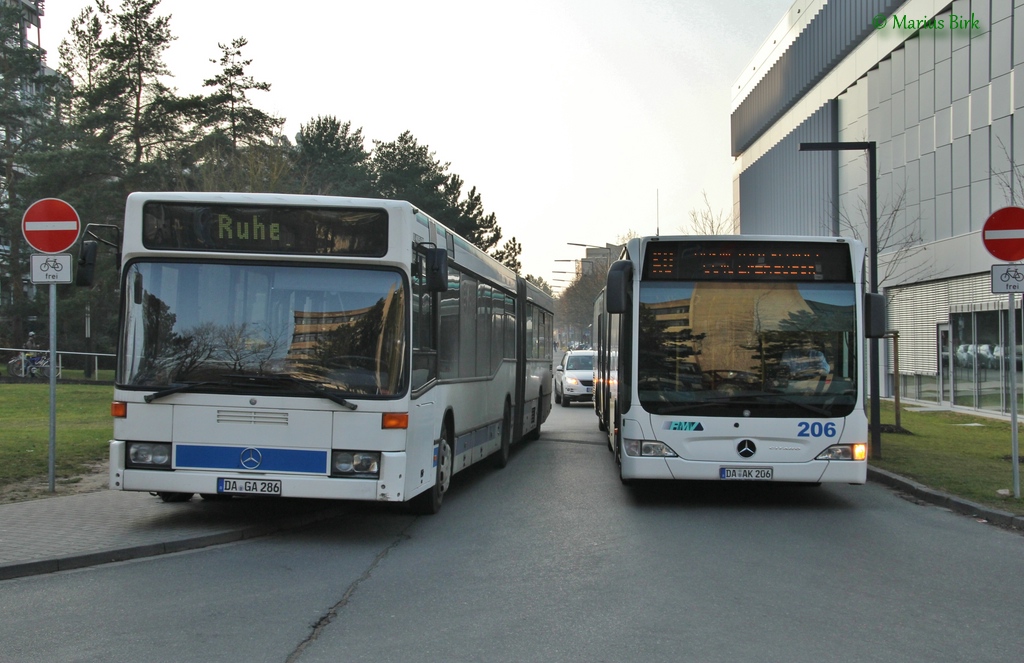 Гессен, Mercedes-Benz O405GN2 № 286; Гессен, Mercedes-Benz O530G Citaro facelift G № 206