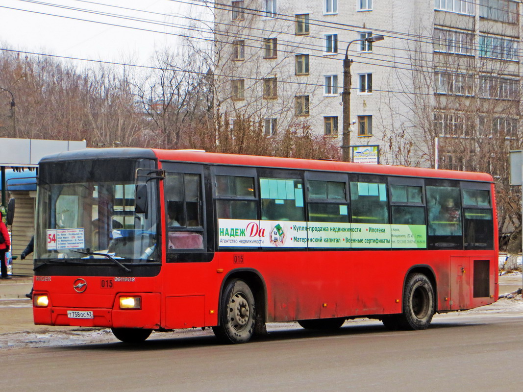 Кировская область, Higer KLQ6118GS № Т 758 ОС 43