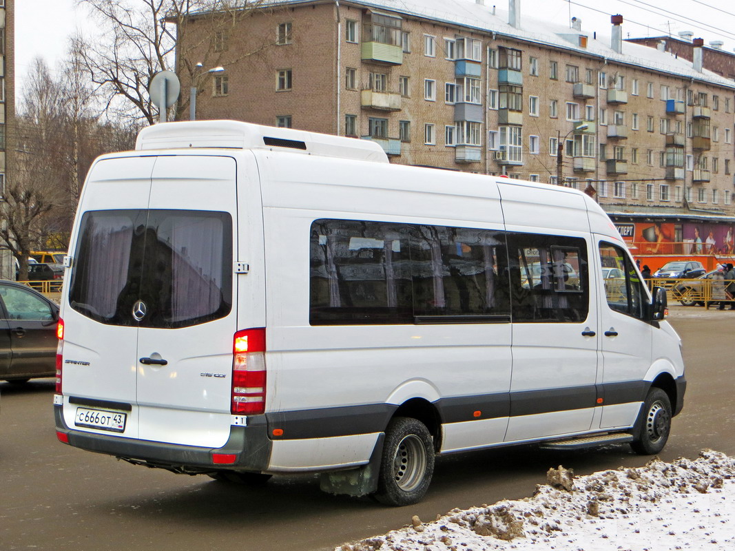 Кировская область, Луидор-223602 (MB Sprinter) № С 666 ОТ 43