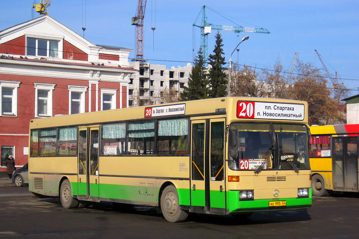 Алтайский край, Mercedes-Benz O405 № АО 995 22