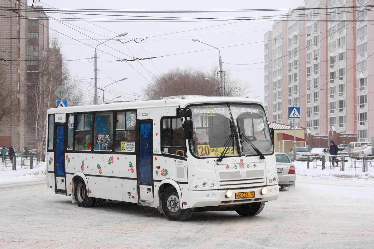 Томская область, ПАЗ-320412-03 № СС 027 70