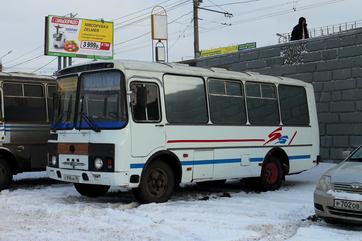 Омская область, ПАЗ-32051-110 № С 998 НК 55