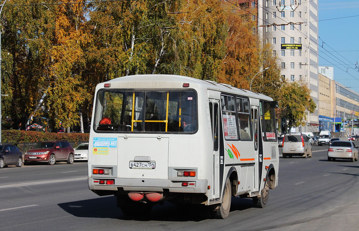 Новосибирская область, ПАЗ-32054 № В 427 СН 154