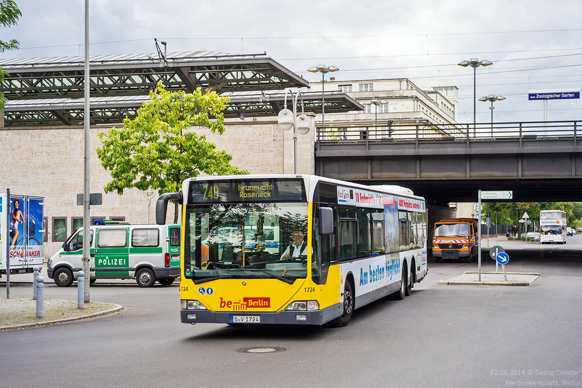 Берлин, Mercedes-Benz O530L Citaro L № 1724