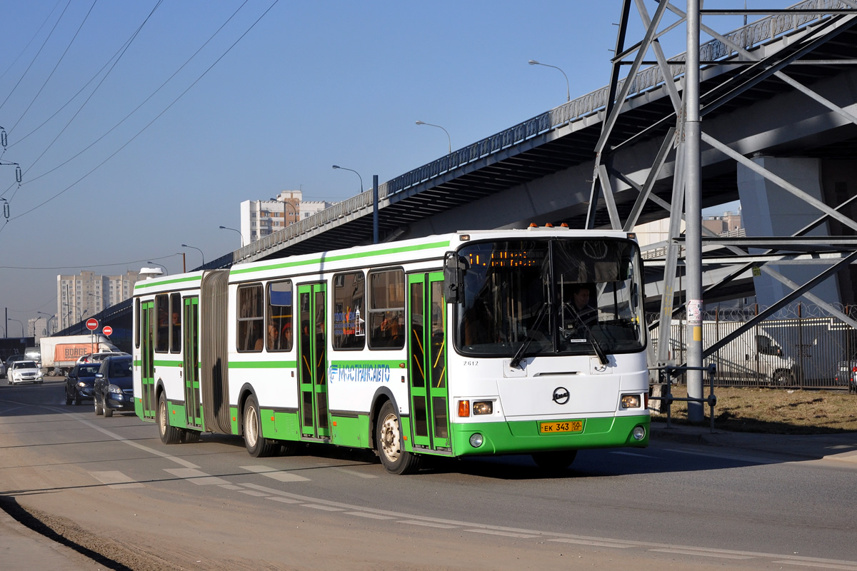 Московська область, ЛиАЗ-6212.01 № 2612