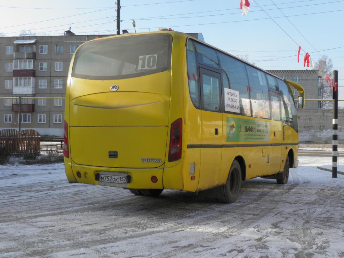 Нижегородская область, Yutong ZK6737D № М 752 ОК 152