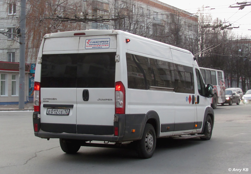 Марий Эл, Нижегородец-2227W (Citroёn Jumper) № Е 012 СЕ 12