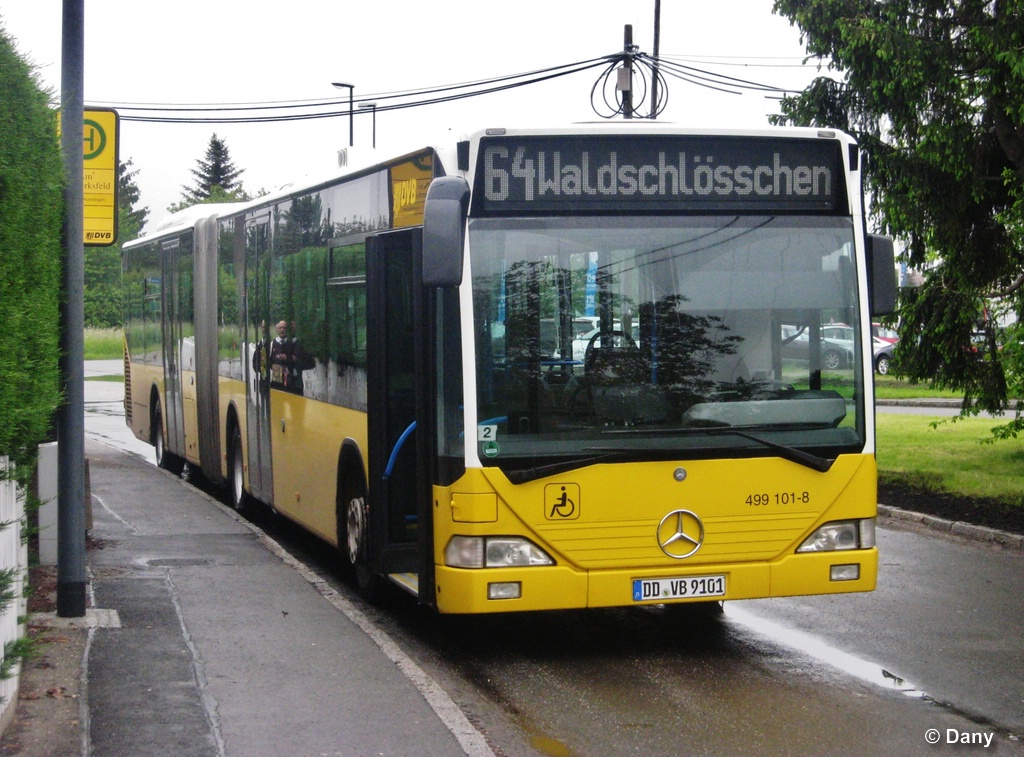 Саксония, Mercedes-Benz O530G Citaro G № 499 101-8