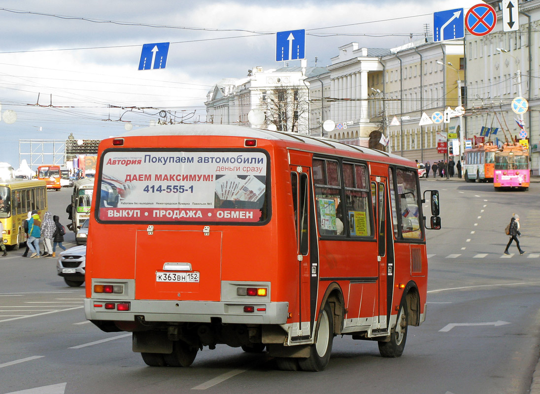 Nizhegorodskaya region, PAZ-32054 č. К 363 ВН 152