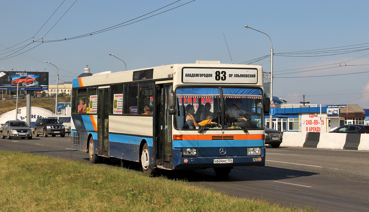 Красноярский край, Mercedes-Benz O405 № Н 604 МС 124