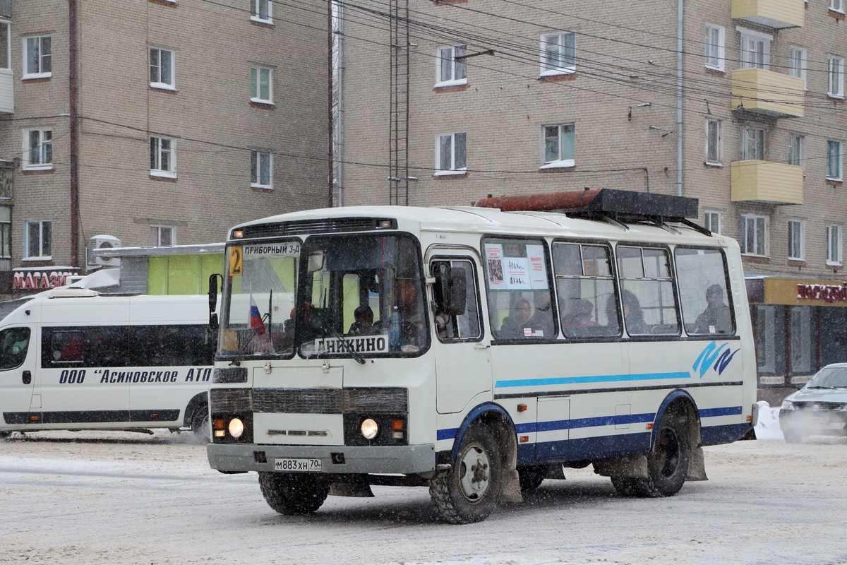 Томская область, ПАЗ-32054 № М 883 ХН 70