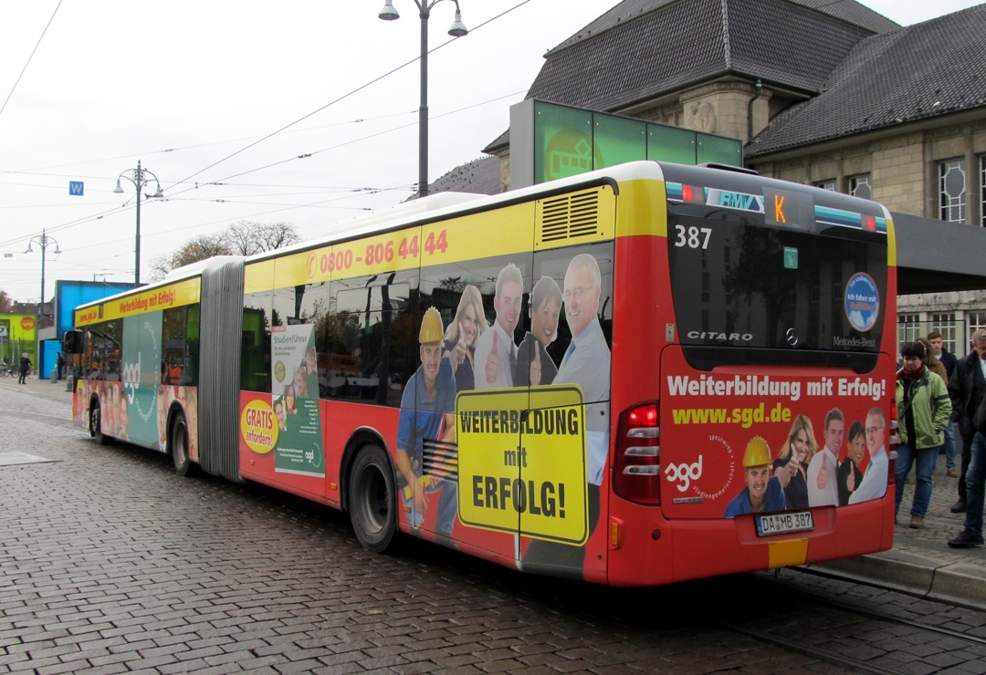 Гессен, Mercedes-Benz O530G Citaro facelift G № 387