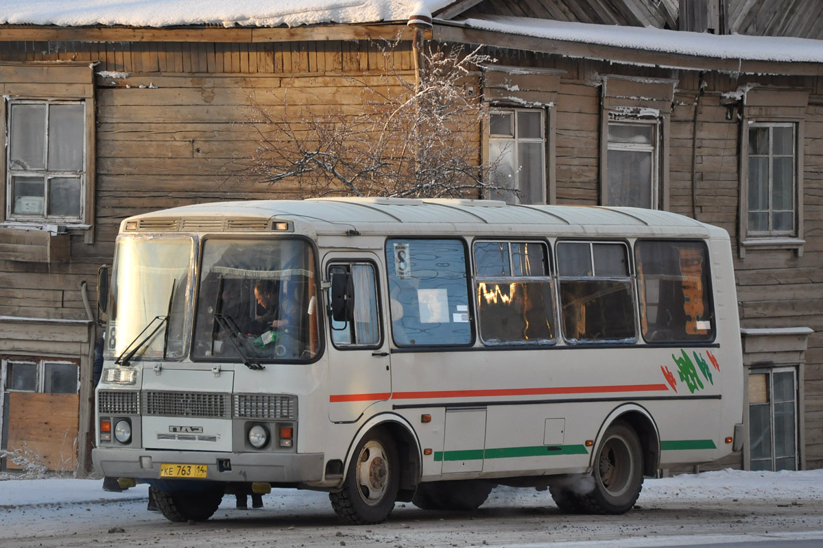 Саха (Якутия), ПАЗ-32054 № КЕ 763 14