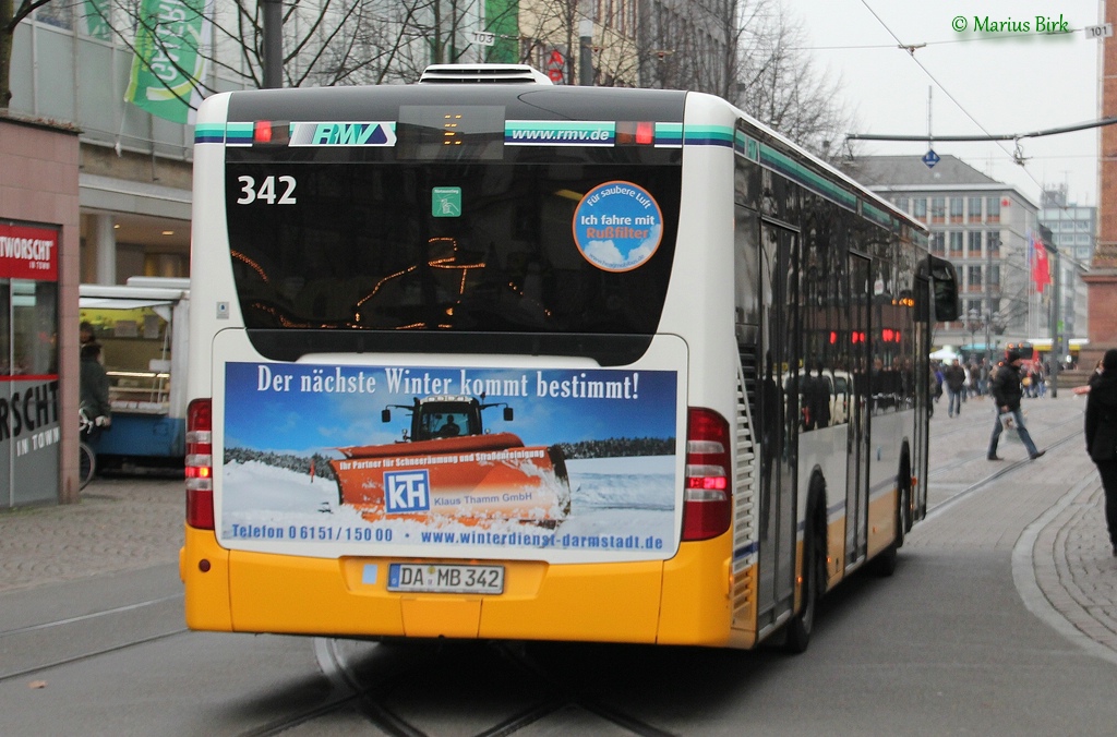 Гессен, Mercedes-Benz O530 Citaro facelift № 342