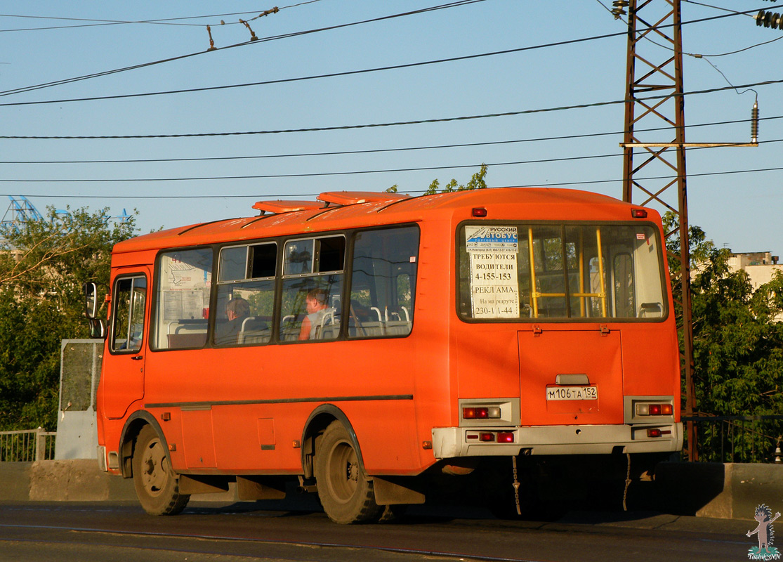 Нижегородская область, ПАЗ-32054 № М 106 ТА 152