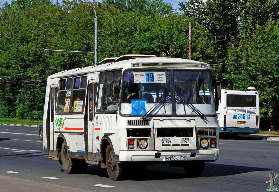 Нижегородская область, ПАЗ-32054 № М 118 КТ 152