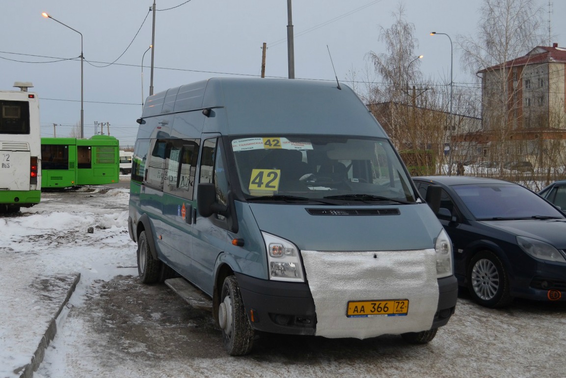 Тюменская область, Нижегородец-222709  (Ford Transit) № АА 366 72