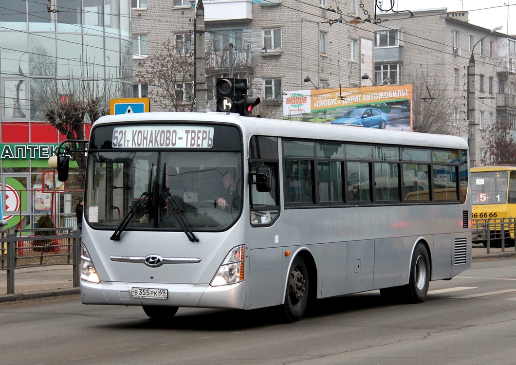 Тверская область, Hyundai New Super AeroCity 1F/L № В 355 РК 69