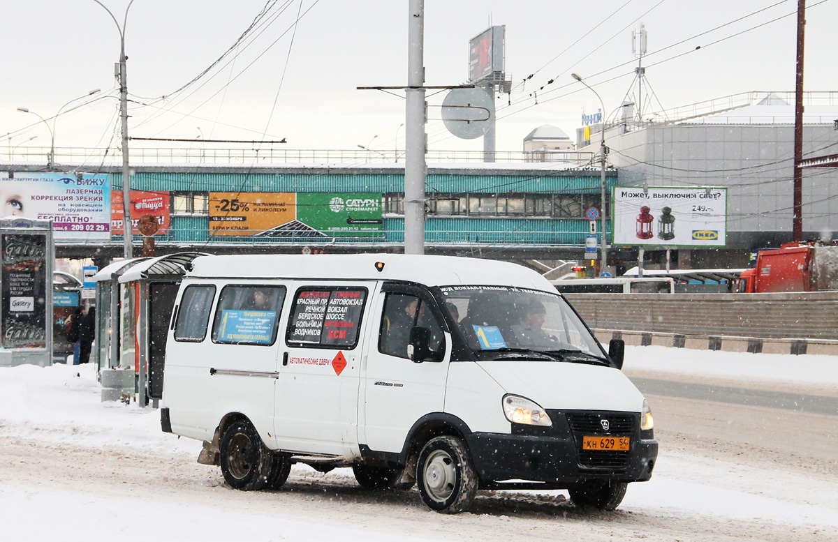 Obwód nowosybirski, GAZ-322132 (XTH, X96) Nr КН 629 54