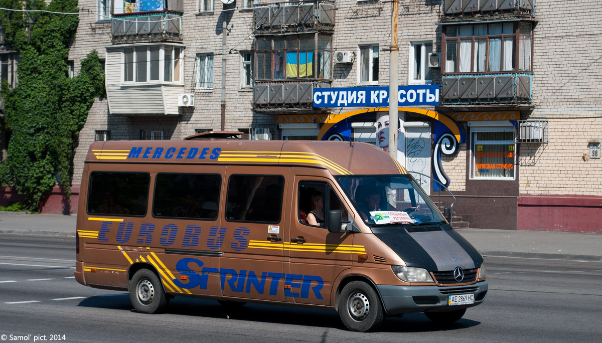 Dnepropetrovsk region, Mercedes-Benz Sprinter W903 316CDI № AE 2869 HC