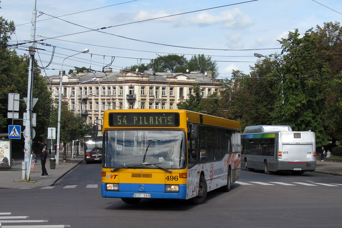 Литва, Mercedes-Benz O405N2 № 496