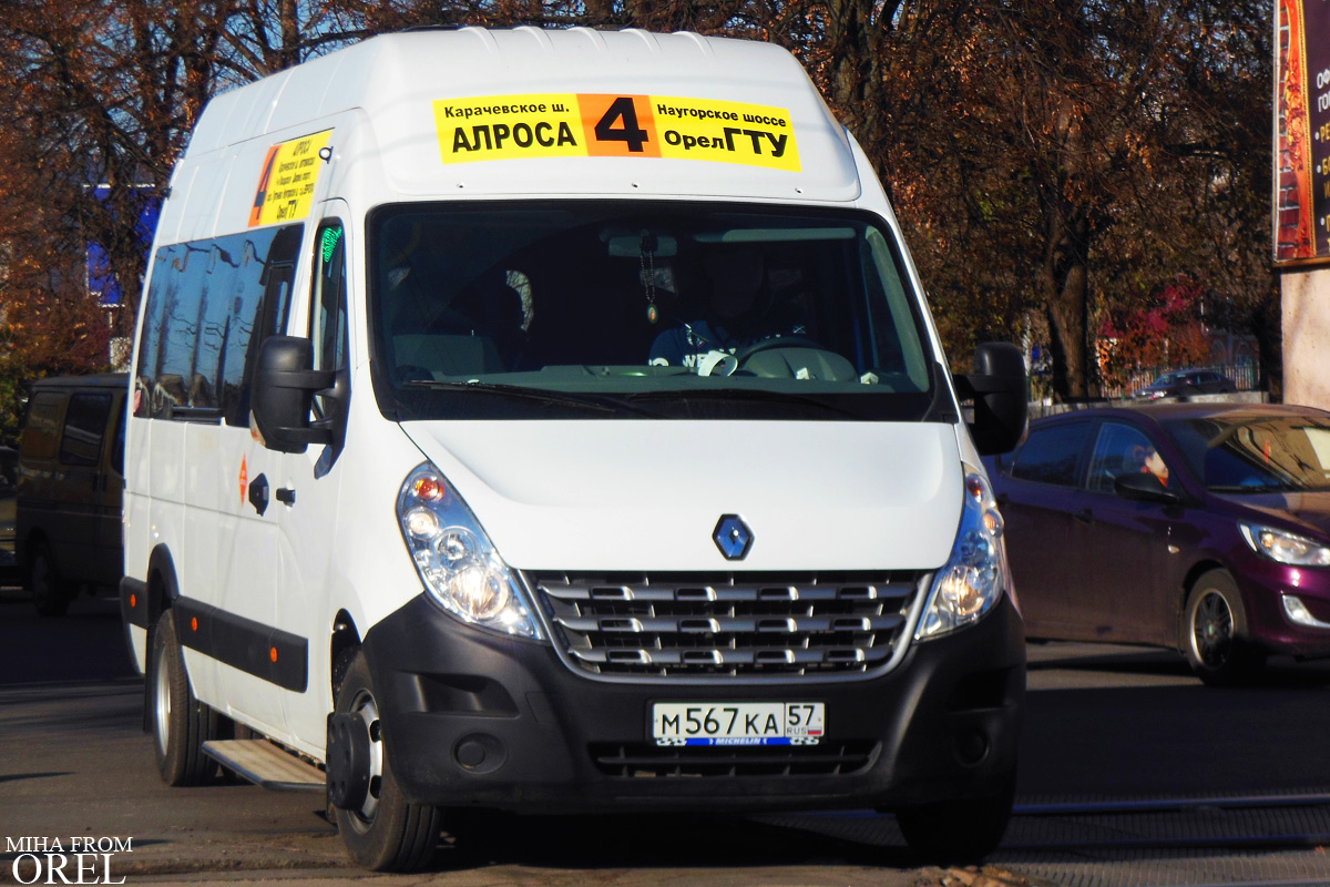 Орловская область, Нижегородец-RST603 (Renault Master) № М 567 КА 57 — Фото  — Автобусный транспорт