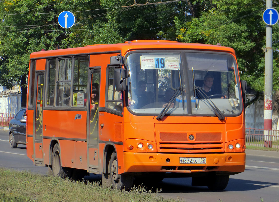 Нижегородская область, ПАЗ-320402-05 № М 372 АС 152