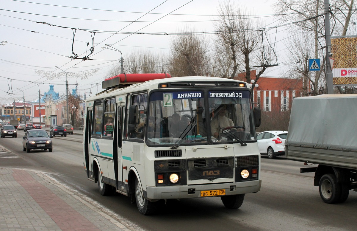 Томская область, ПАЗ-32054 № ВС 572 70