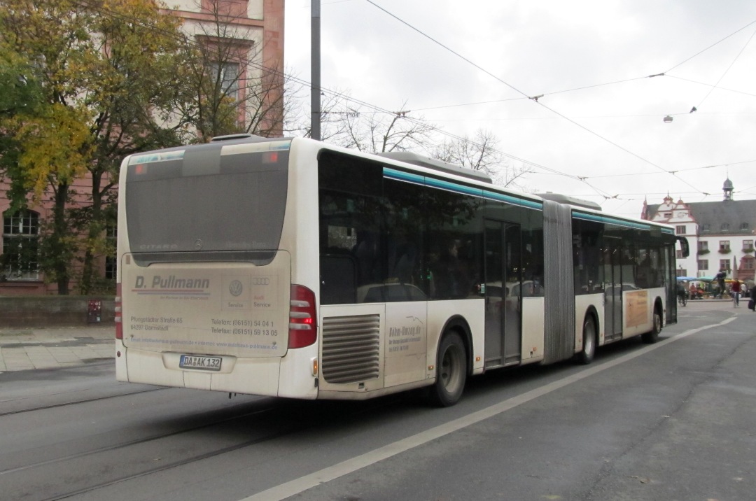 Hesse, Mercedes-Benz O530G Citaro facelift G # DA-AK 132