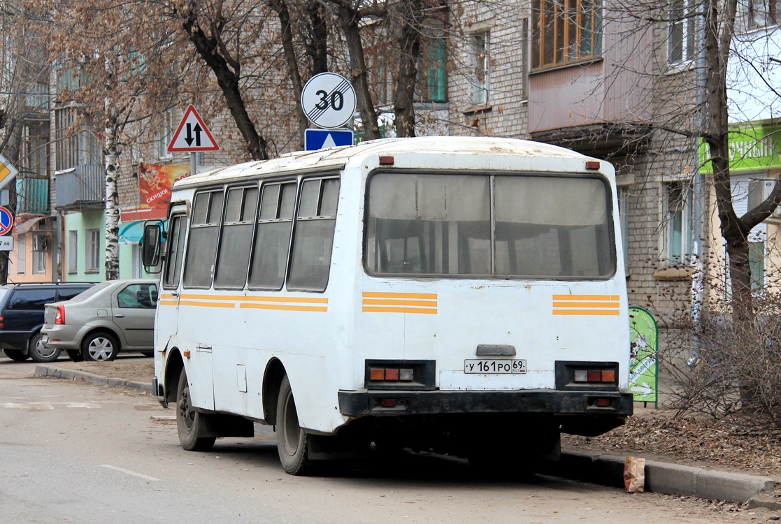 Тверская область, ПАЗ-3205 (00) № У 161 РО 69