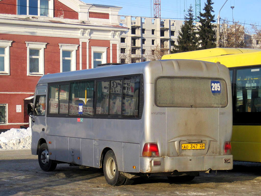 Алтайский край, Hyundai County LWB C11 (ТагАЗ) № АО 347 22