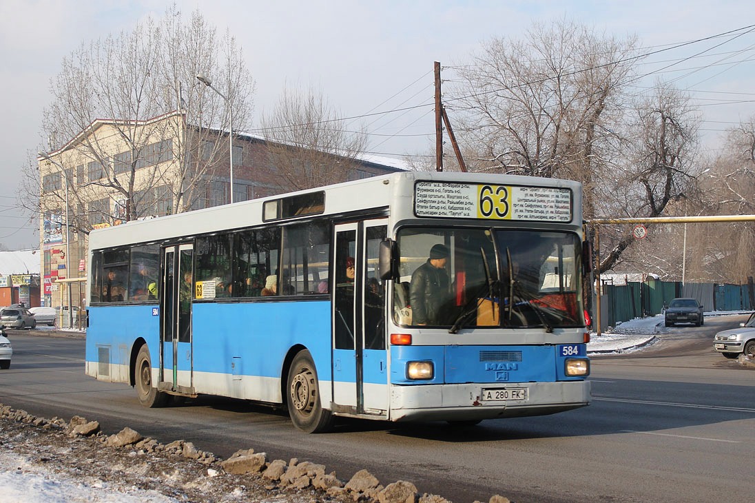 Алматы, MAN 791 SL202 № 584