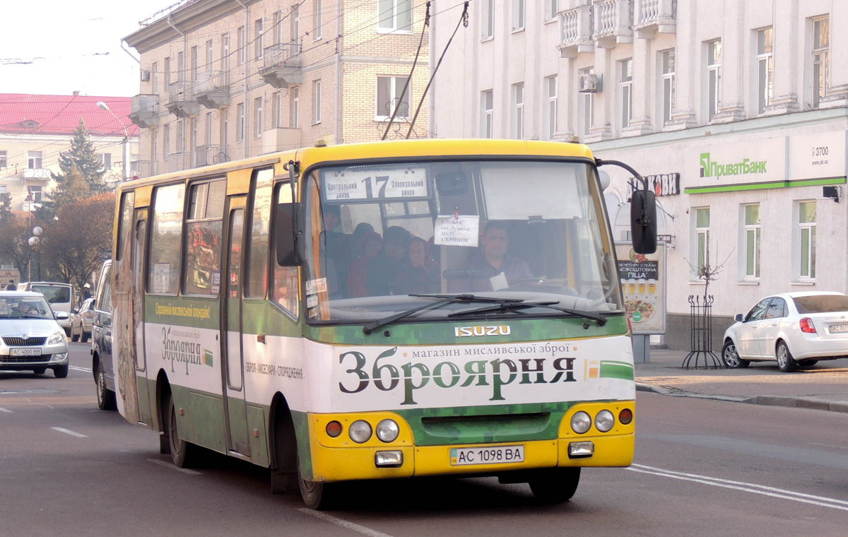 Волынская область, Богдан А09302 № AC 1098 BA