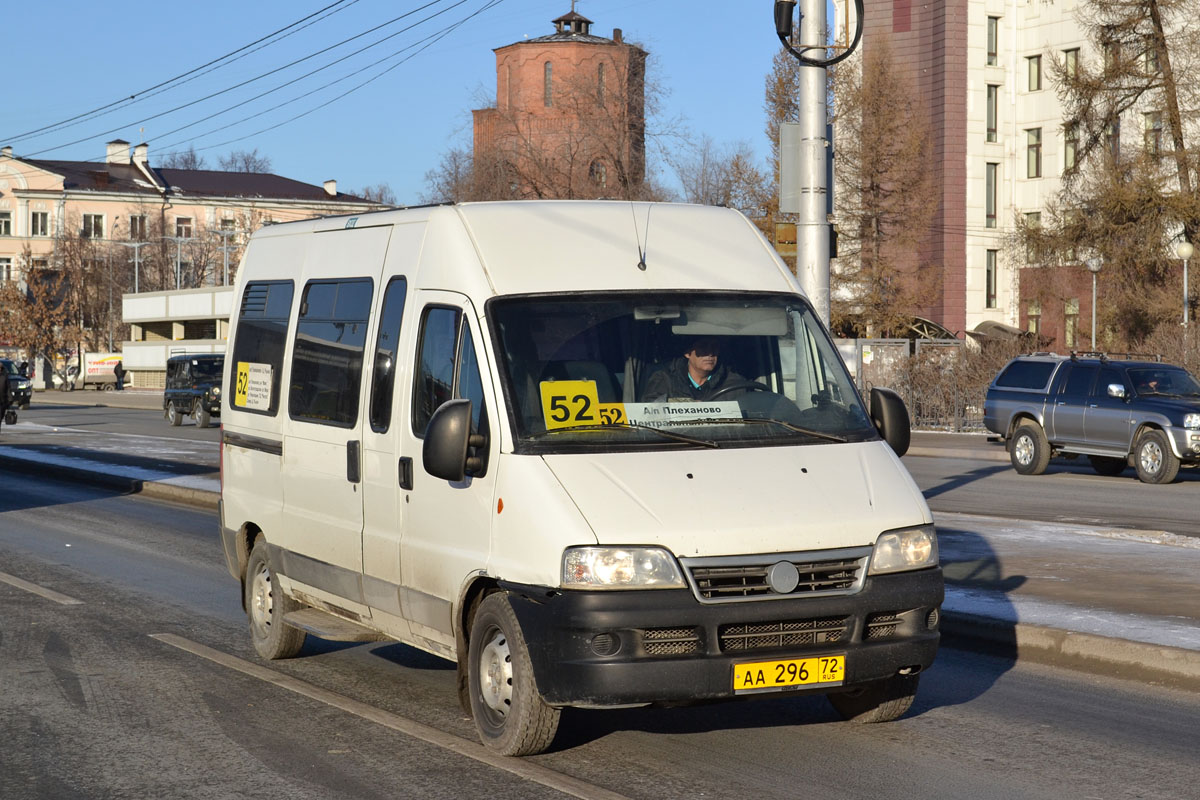 Тюменская область, FIAT Ducato 244 CSMMC, -RT № АА 296 72