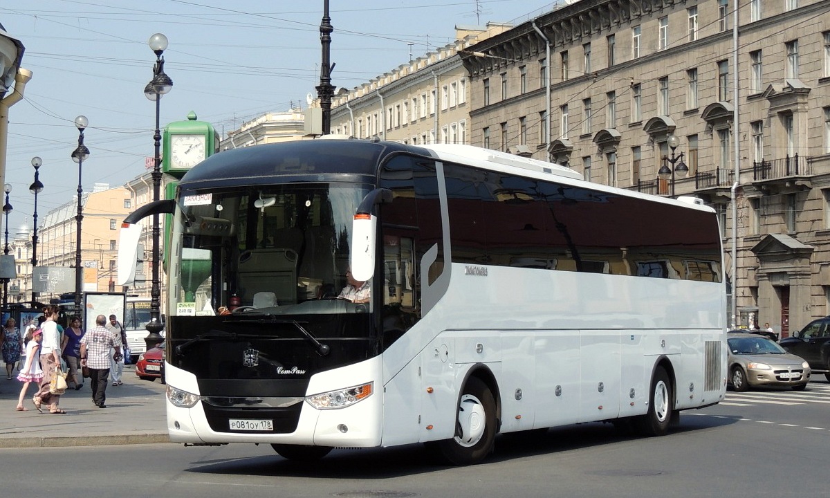 Санкт-Петербург, Zhong Tong LCK6127H ComPass № Р 081 ОУ 178