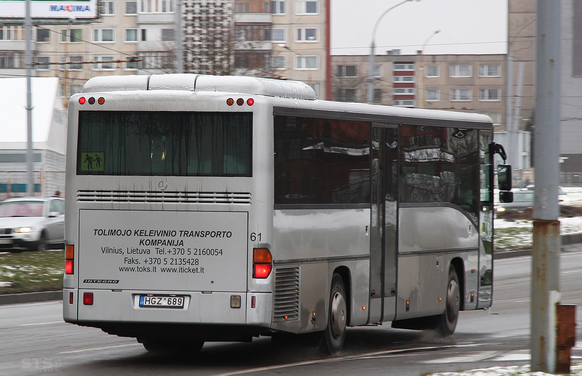 Литва, Mercedes-Benz O550 Integro № 61