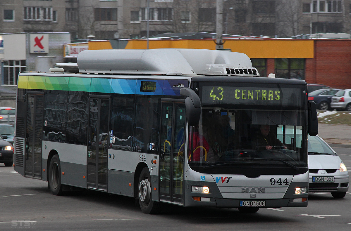 Литва, MAN A21 Lion's City NL273 CNG № 944