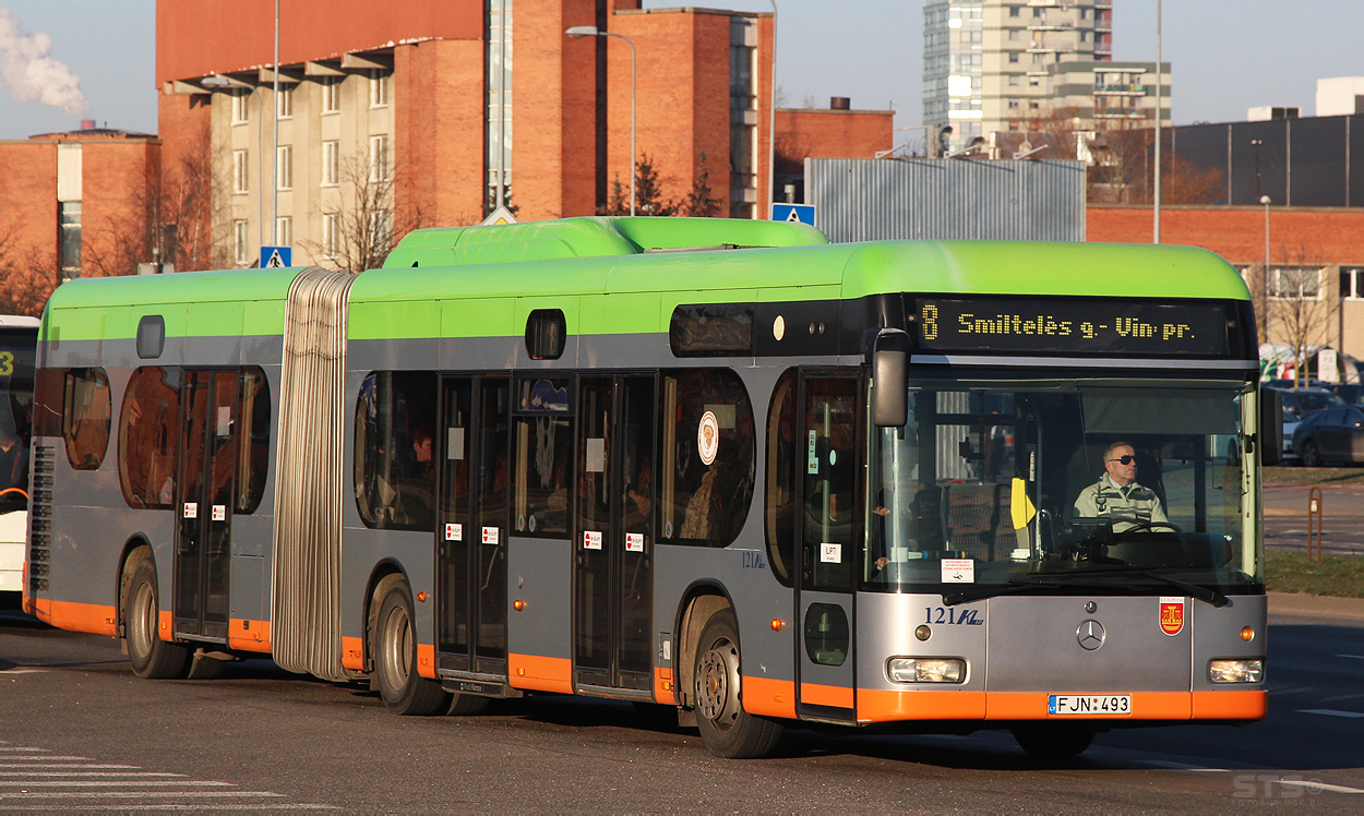 Литва, Mercedes-Benz O530G Irvine Citaro G CNG № 121