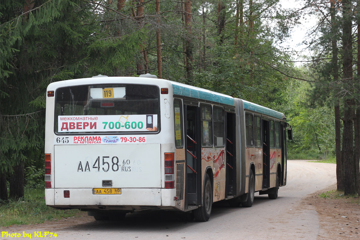 Псковская область, Mercedes-Benz O345G № 645