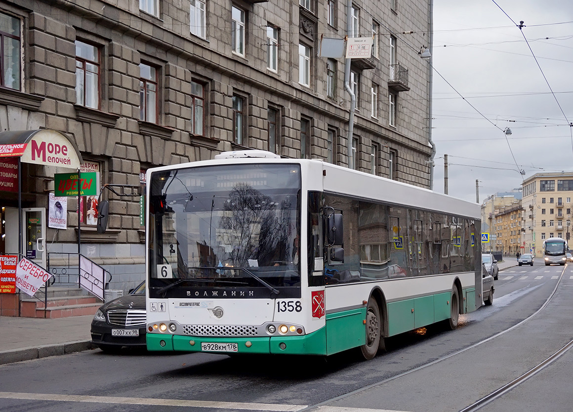 Санкт-Петербург, Волжанин-5270-20-06 "СитиРитм-12" № 1358