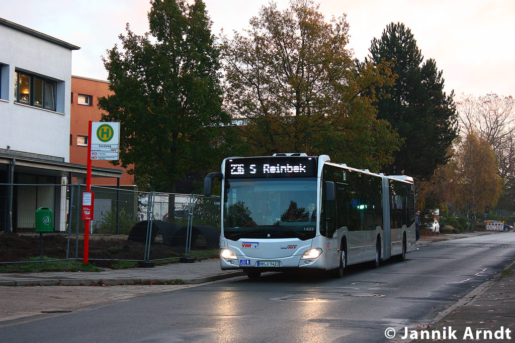 Гамбург, Mercedes-Benz Citaro C2 G № 1423