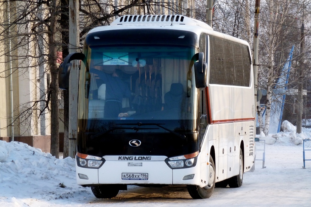 Свердловская область, King Long XMQ6129Y № А 568 ХХ 196