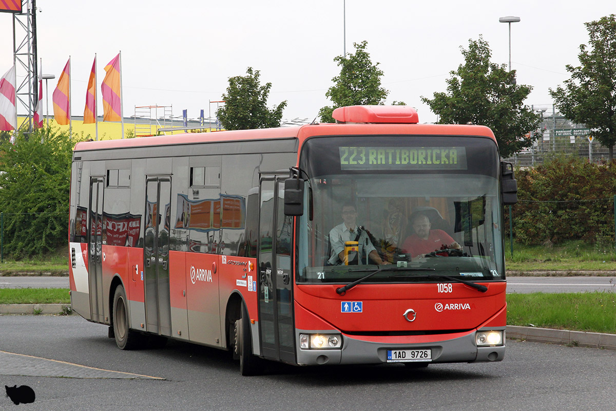 Чехия, Irisbus Crossway LE 12M № 1058